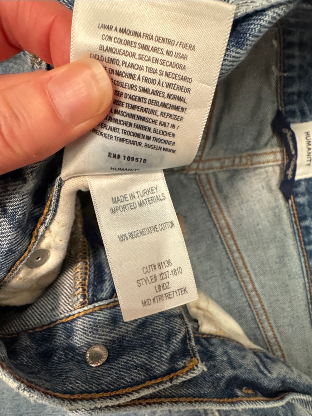 COH Linz Easy Straight Jeans in Bijou Size 28 - Picture 8 of 13
